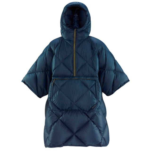 Thermarest Honcho Poncho Down Poncho OuterSpace Blue