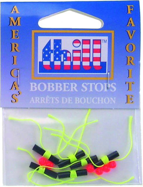 Thill Americas Favorite Bobber Stop/Bead Fl Yellow 6Pk