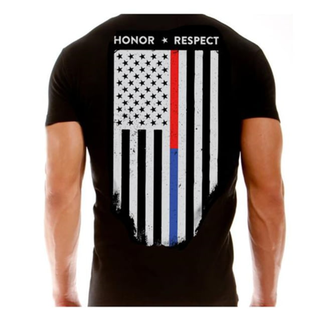 Thin Blue Line Men's Honor Dual Black