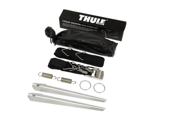 Thule Hold Down Side Strap Kit Black/Silver
