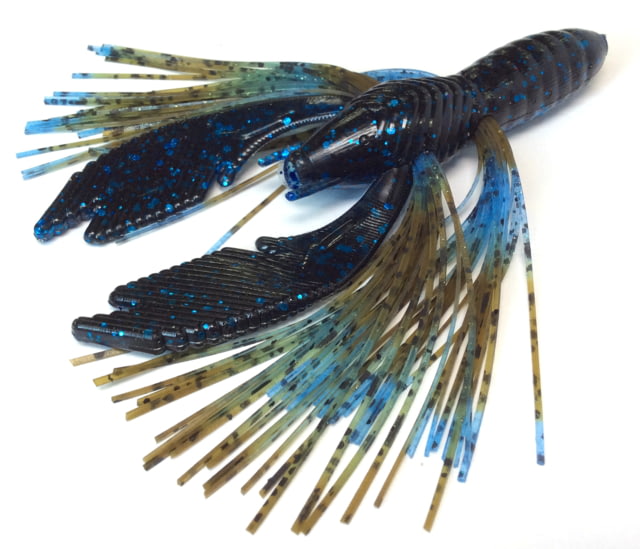 Tightlines UV Hy-Brid Craw 4in Blue/Black with Okeechobee Craw