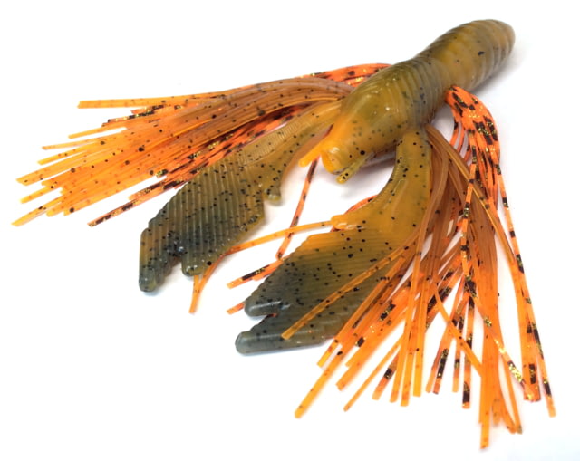 Tightlines UV Hy-Brid Craw 4in Craw with Craw Tip / Tiger