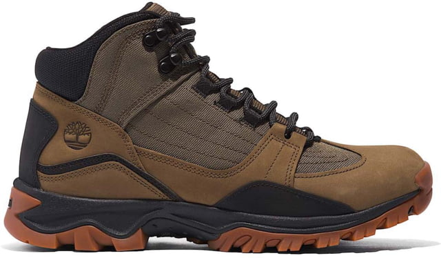 Timberland Mt. Maddsen Mid Lace-Up Hiking Boot - Men's Olive Nubuck 13 Medium