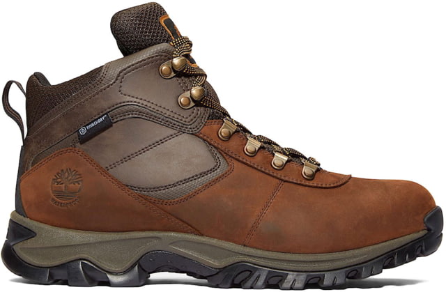 Timberland Mt. Maddsen Mid Lace Up Waterproof Hiking Boots - Men's Dark Brown