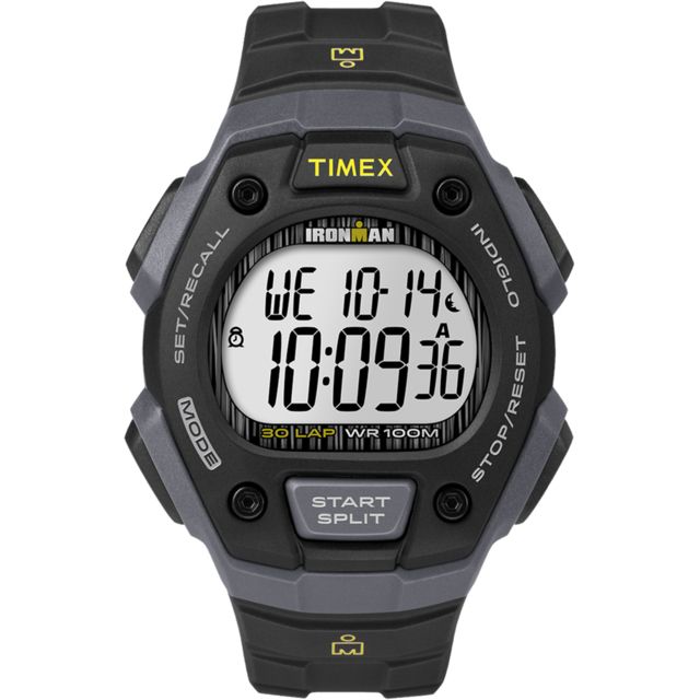 Timex IRONMAN Classic 30 Lap Full-Size Watch - Black