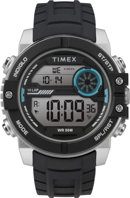 Timex Sport Digital Watch W/ Silicone Strap