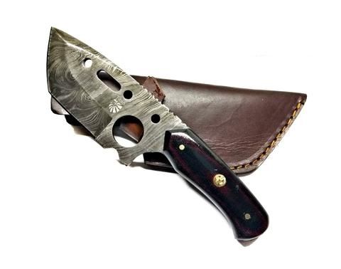 Titan Damascus Steel Clever Style Tanto Blade by Titan TD-175 4.5in