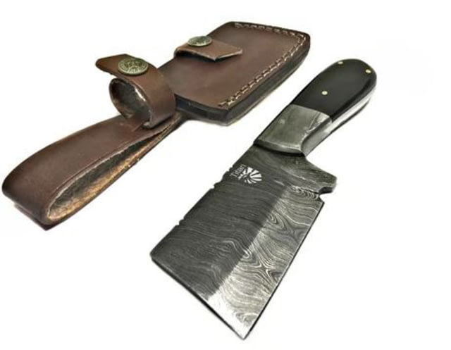 Titan International Knives Damascus Handmade Tactical Clever 8 inch