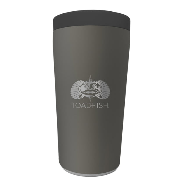 Toadfish Toadfish Non-Tipping Can Cooler 2.0 - Universal Design - Graphite