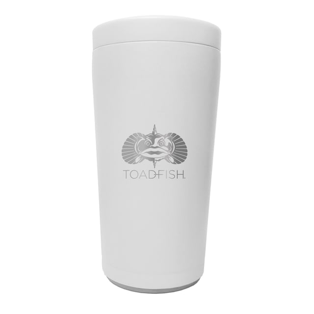 Toadfish Toadfish Non-Tipping Can Cooler 2.0 - Universal Design - White