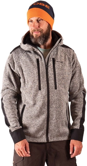 TOBE Outerwear Himalaya Fleece Jacket – Mens Marl Gray 2XL