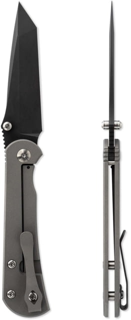 Toor Knives Merchant 2.0 FL35T Folding Knife 3.75in Steel CPM S35VN 6AL-4V Titanium Stone