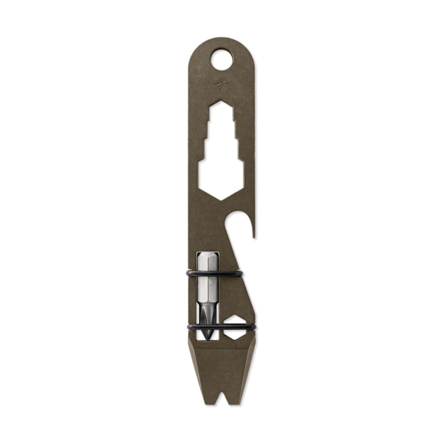 Toor Knives Titanium Keychain Multi-Tool Bronze Titanium MultiTool - Bronze