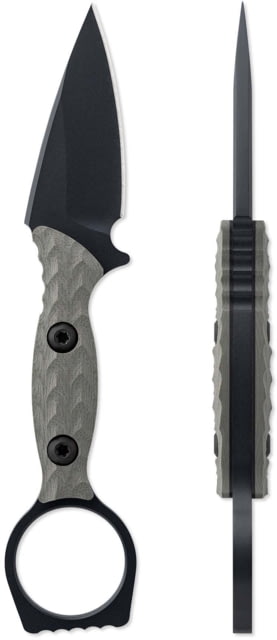 Toor Knives Viper Fixed Blade Knife 2.625in Steel CPM 154 G10 Stealth