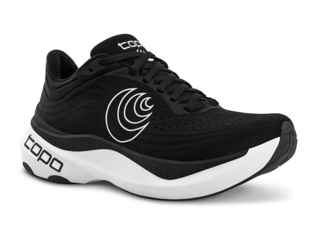 Topo Athletic Aura Max Cushion Stability Road Shoes - Women's Black/White 12.0 US