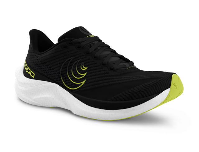 Topo Athletic Cyclone 3 Lightweight Speed Trainers - Men's Black/Lime 11.5 US