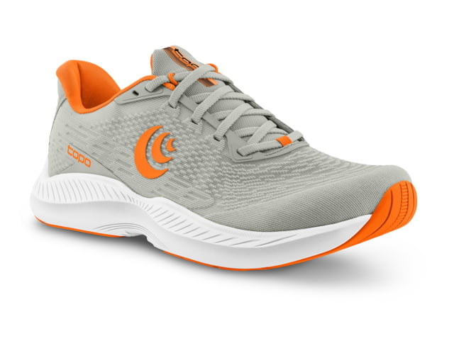 Topo Athletic Fli-Lyte 5 Road Running Shoe - Men's Grey/Orange 11