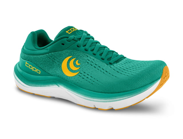 Topo Athletic Magnifly 5 Cushioned Zero Drop Road Shoes - Women's Teal/Gold 9.5 US