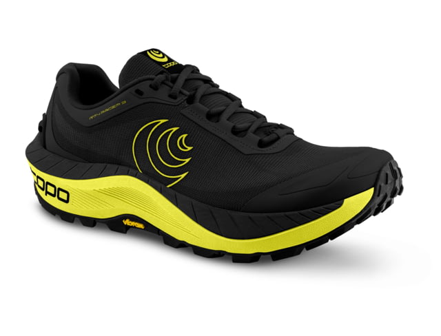 Topo Athletic MTN Racer 3 Road Running Shoe - Men's Black/Lime 14