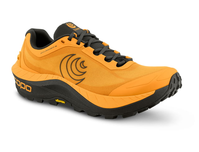 Topo Athletic MTN Racer 3 Road Running Shoe - Men's Mango/Espresso 13