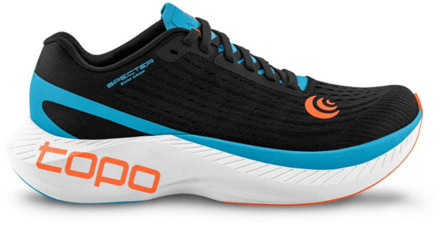 Topo Athletic Specter Road Running Shoes - Men's Black/Blue 9.5