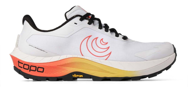Topo Athletic MTN Racer 4 Trailrunning Shoes - Men's Grey/Sunset