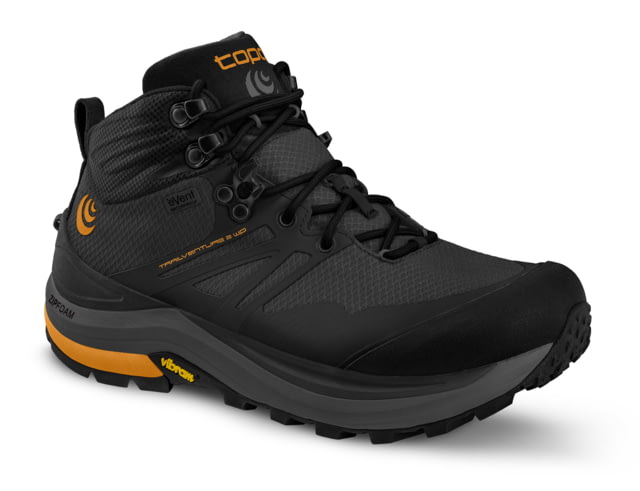 Topo Athletic Trailventure 2 WP Waterproof Hiking Boots - Men's Charcoal/Orange 9.0 US