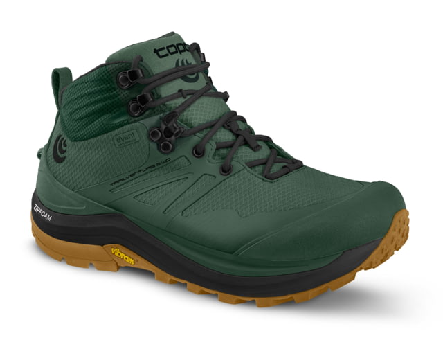 Topo Athletic Trailventure 2 Waterproof Hiking Boots - Men's Dark Green/Clay 8