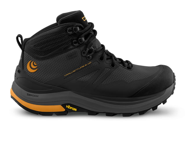 Topo Athletic Topo Athletic Trailventure 2 WP Waterproof Hiking Boots - Men's Charcoal/Orange 7.0 US