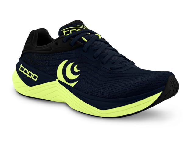 Topo Athletic Ultrafly 5 Stability Trainers - Men's Navy/Lime 12.0 US