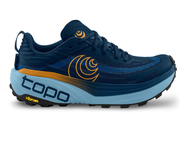 Topo Athletic Vista Trail Running Shoes - Men's Navy/Orange