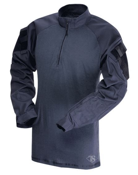 Tru-Spec TRU-SPEC 1/4 Zip Tactical Response Shirt - Men's Extra Large Regular Navy/Navy 2567006