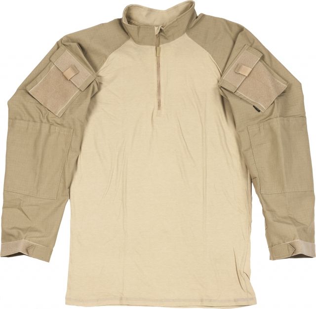 Tru-Spec TRU-SPEC 1/4 Zip Tactical Response Shirt - Men's Medium Regular Khaki/Sand
