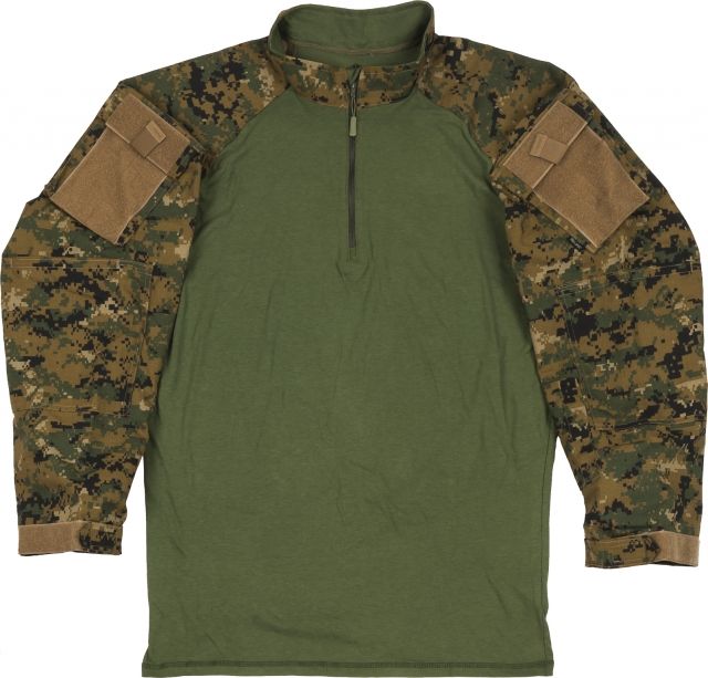 TRU-SPEC 1/4 Zip Tactical Response Shirt - Men's 2XL Regular Olive Drab/Woodland Digital