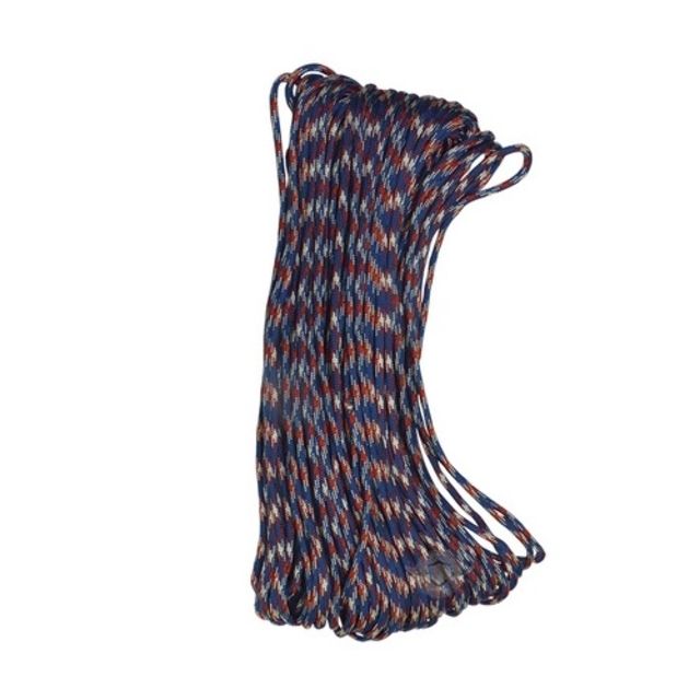 5ive Star 100ft. 7-Strand 550 Paracord #550 Commercial 7-Strand Red/White/Blue N/A