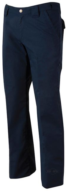 Tru-Spec 24-7 Ladies Classic Pants 65/35 Polyester/Cotton Rip-Stop Navy 0xUnhemmed