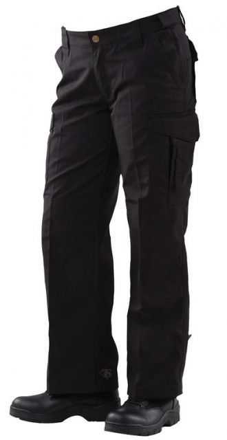 Tru-Spec 24-7 Ladies' EMS Pants Teflon PolyCotton RipStop Black Size 4