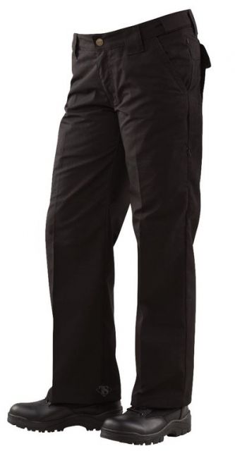 Tru-Spec 24-7 Ladies' Classic Pants Teflon PolyCotton RipStop Black Size 2
