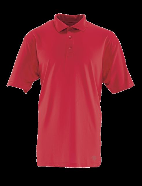 Tru-Spec Tru-Spec 24-7 Men's SL Performance Polo 100percent Poly Range Red XSmall Regular 4493002