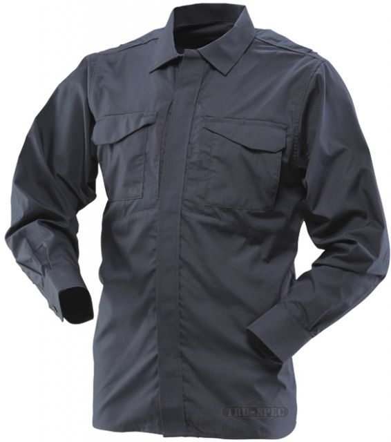 Tru-Spec TRU-SPEC 24-7 Series Ultralight Long Sleeve Uniform Shirt - Men's Navy SL 1058023