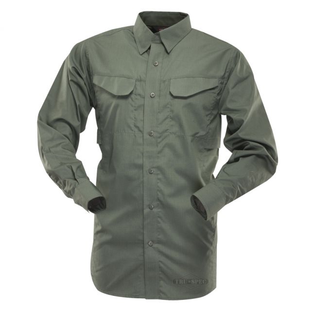 Tru-Spec 24-7 Ultralight Field Shirt Extra Small Regular Length Olive Drab