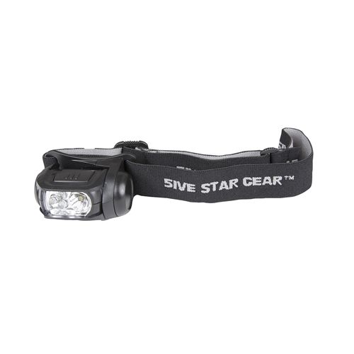 TRU-SPEC Multi Function With Strobe 80 Lumen LED Headlamp Black One size 4662000