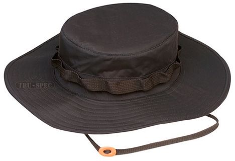 TRU-SPEC H2O Proof Adjustable Boonie - Men's Black ONE SIZE FITS MOST