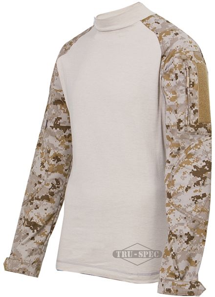 Tru-Spec Tru-Spec Combat Tru Shirt D/P Digital P/C Rip Stop XLarge Regular