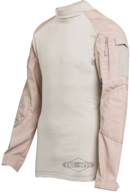 Tru-Spec Tru-Spec Combat Tru Shirt Kahki P/C Rip Stop 3XLarge Regular