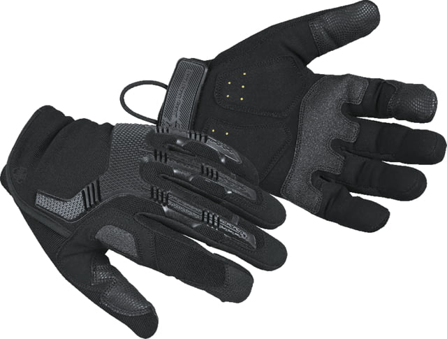 TRU-SPEC Impact Rubber Knuckle Gloves - Mens Black Extra Large