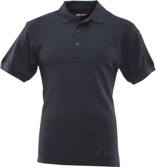 Tru-Spec Men's Short Sleeve Classic Polo Navy 5XL