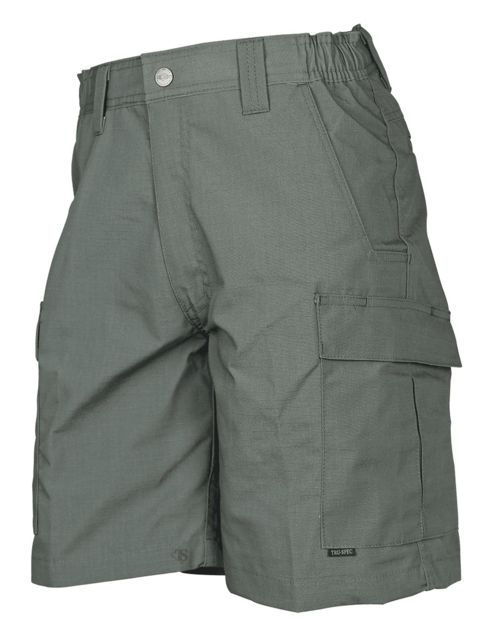 Tru-Spec Men's TRU Simple Tactical Shorts - Men's Polyester/Cotton Rip-Stop w/ Cargo Pockets Olive Drab 28