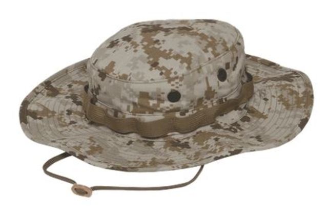 Tru-Spec Wide Brim Boonie 65/35 Polyester/Cotton Rip-Stop Digital Desert 7-3/4