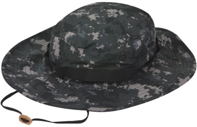 Tru-Spec Wide Brim Boonie 65/35 Polyester/Cotton Rip-Stop Urban Digital 7